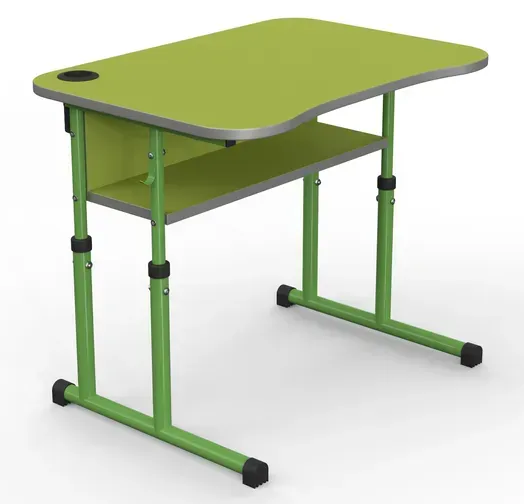 Стіл учнівський кругла труба №4-6/ 600х500 МФ Вересень